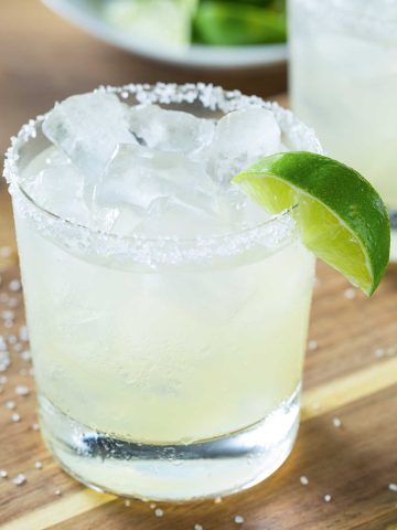 classic {title:2:3} with salted rim and lime wedge
